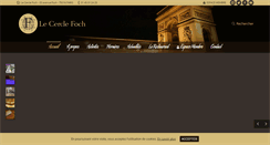 Desktop Screenshot of cerclefoch.fr